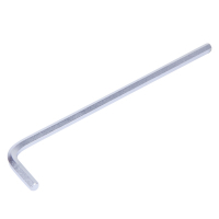 Шестигранник Г-образный 1/4", дюймовый, 38,0 х 186,0 мм KING TONY 112508S