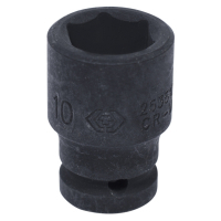 Головка торцевая ударная шестигранная 1/4", 10 мм KING TONY 253510M Головка торцевая ударная шестигранная 1/4", 10 мм KING TONY 253510M