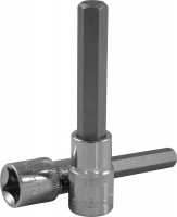 Ombra 121214 Насадка торцевая 1/2"DR с вставкой-битой шестигранной, Н14, 100 мм