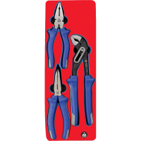 Набор пассатижей и бокорезов, ложемент, 3 предмета МАСТАК 5-3003 Набор пассатижей и бокорезов, ложемент, 3 предмета МАСТАК 5-3003