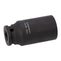 Длинная торцевая ударная головка 1/2", 28 мм CS-12.21.28