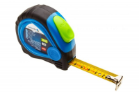 Рулетка 8 м х 25 мм, покрыта нейлоном, стопор ленты, с магнитом, MID