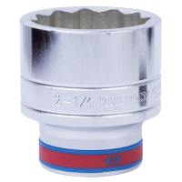 Головка торцевая стандартная двенадцатигранная 1", 2-1/4", дюймовая KING TONY 833072S