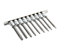 Набор насадок STAR PLUS 3/8" TP10-TP50 9 предметов JTC