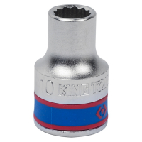 Головка торцевая стандартная двенадцатигранная 1/2", 10 мм KING TONY 433010M Головка торцевая стандартная двенадцатигранная 1/2", 10 мм KING TONY 433010M