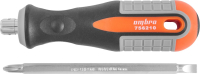 Ombra 756210 Отвертка стержневая двусторонняя ROUND GRIP, РН2,SL6x100 мм Ombra 756210 Отвертка стержневая двусторонняя ROUND GRIP, РН2,SL6x100 мм