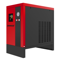 HRS-D981500 Осушитель рефрижераторного типа, 1500 л/мин, 4-10 бар
