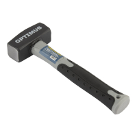 OPTIMUS-H20880 Кувалда с фибергласовой рукояткой 800 г OPTIMUS-H20880 Кувалда с фибергласовой рукояткой 800 г