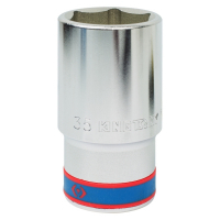 Головка торцевая глубокая шестигранная 3/4", 35 мм KING TONY 623535M Головка торцевая глубокая шестигранная 3/4", 35 мм KING TONY 623535M