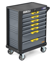 KraftWell KRW-TTG+SET277 Тележка с 7 ящиками + инструмент 277 предметов