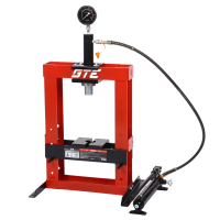 Пресс гидравлический 10т настольный с ручным приводом GTE Пресс гидравлический 10т настольный с ручным приводом GTE