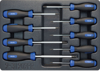 Набор отверток Torx, ложемент, 9 предметов KING TONY 9-31909PR