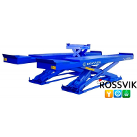 Подъемник ножничный ROSSVIK V-40Х г/п4.0т, для развал/схождения, заглубленный (траверса в комплекте)