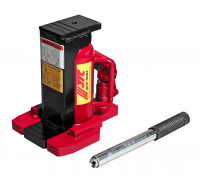 JTC-TOE100 - Домкрат бутылочный 10т 258-388мм двухуровневый JTC - Домкрат бутылочный 2-х плунжерный JTC
Описание
	Прочный хромированный гидравлический поршень обеспечивает продолжительную эксплуатацию домкрата.
	Внутренний клапан контроля перегрузк