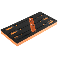 WDK-3706SD Набор отверток PH/SL в ложементе, 6 предметов