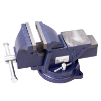 ST420-4 Тиски слесарные с наковальней 100 мм