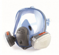 Jeta Safety 5950 Полнолицевая маска с двойным фильтром для защиты от пыли, аэрозолей, газов, набор