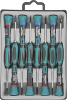 Jonnesway D3750P08S Набор отверток для точной механики, 50 мм, 8 предметов Jonnesway D3750P08S Набор отверток для точной механики, 50 мм, 8 предметов