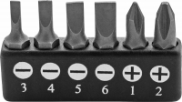 Ombra 951406A Набор вставок-бит 1/4"DR, 6 предметов (SL3,4,5,6,PH1,2)