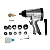 GARAGE GR-IW-315 Пневмогайковёрт 1/2", 315Нм с набором головок GARAGE GR-IW-315 Пневмогайковёрт 1/2", 315Нм с набором головок