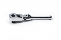 Трещотка 1/2" шарнирная с быстрым сбросом, 45 зубьев, HANS, 4144PQ