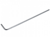 Ключ шестигранный Г-образный 2.5мм HEX шаровый экстрадлинный L=120мм JTC