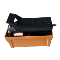 KraftWell KRWPP16 Помпа пневмогидравлическая 1.6 л