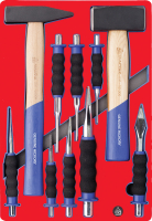 Набор ударно-режущего инструмента, ложемент МАСТАК 5-9010 Набор ударно-режущего инструмента, ложемент МАСТАК 5-9010