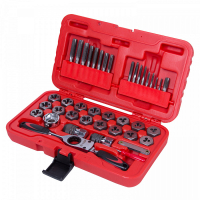 Набор метчиков и плашек SK-5 1/8""-1/2"", кейс, 40 предметов Набор метчиков и плашек SK-5 1/8""-1/2"", кейс, 40 предметов