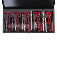 WDK-ST0512 Набор для восстановления резьбы M5 - 12, 131 предмет, метрическая резьба