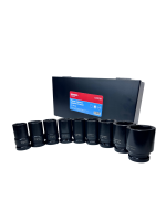 CS1239 Набор коротких ударных головок 1" 27-50 мм. CS1239 Набор коротких ударных головок 1" 27-50 мм.