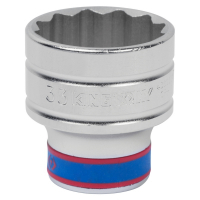 Головка торцевая стандартная двенадцатигранная 1/2", 33 мм KING TONY 433033M Головка торцевая стандартная двенадцатигранная 1/2", 33 мм KING TONY 433033M