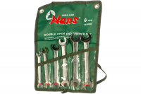 Hans Комплект рожковых ключей 8-19мм, 6шт Hans 16506M