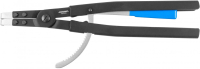 Jonnesway P9920B Щипцы загнутые 90° с фиксатором для стопорных колец, сжим, 165-300 мм, 4.5-5.5 мм, 500 мм