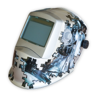 RedHotDot Techno LCD 9-13 Маска сварщика электронная