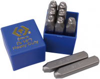 Набор ударных клейм 8 мм, цифры, 9 предметов KING TONY 11409SQ08