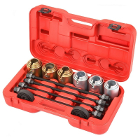 Набор оправок для монтажа и демонтажа сайлентблоков МАСТАК 110-20026C Набор оправок для монтажа и демонтажа сайлентблоков МАСТАК 110-20026C