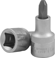 Jonnesway S11H304 Насадка торцевая 3/8"DR с вставкой-битой крестовой, РН4, 48 мм