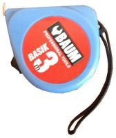 Рулетка 3 метра в пластиковом корпусе Рулетка 3 метра в пластиковом корпусе