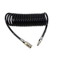 WDK-65757 Шланг спиральный полиуретановый с БРС, 6.5x10 мм, 5 м