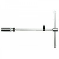 807330016BM 3/8" Ключ свечной, магнитный  с шаровым карданом, 12-гран. L=300мм S=16мм