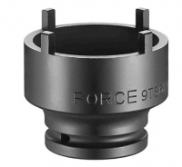 9TS4KM06 1/2" Корончатая ступичная головка КМ6, Ø45мм, H= 55мм, шлиц S=5мм , вес 228г.