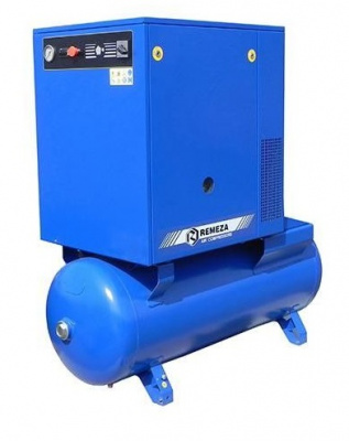 REMEZA Винтовой компрессор ВК20Т-8(10/15)-500 на ресивере 500л. REMEZA Винтовой компрессор ВК20Т-8(10/15)-500 на ресивере 500л.
