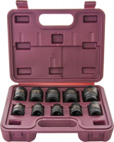 Thorvik ISS01210 Набор головок торцевых ударных 1/2"DR, 10-24 мм,  10 предметов