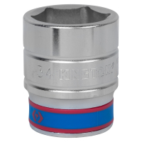 Головка торцевая стандартная шестигранная 3/4", 34 мм KING TONY 633534M Головка торцевая стандартная шестигранная 3/4", 34 мм KING TONY 633534M