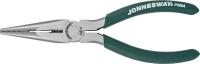 Jonnesway P066A Длинногубцы прямые, с ПВХ рукоятками, 160 мм