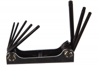 Hans 16745-8TH складной комплект ключей TORX с отверстием, 8 предм.