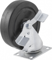 Ombra OTT47-RW Колесо D-125мм поворотное с тормозом для тележки OMBRA