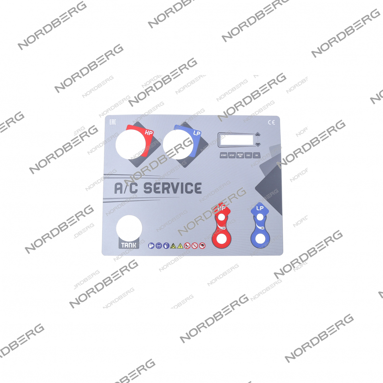 NORDBERG ЗАПЧАСТЬ ПАНЕЛЬ центральная (наклейка) для NF12 NORDBERG ЗАПЧАСТЬ ПАНЕЛЬ центральная (наклейка) для NF12