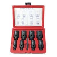 Набор для восстановления резьб штуцеров системы кондиционирования МАСТАК 352-00009C Набор для восстановления резьб штуцеров системы кондиционирования МАСТАК 352-00009C